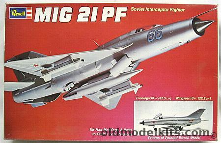 Revell 1/32 Mig-21 PF  - USSR or North Vietnamese, H267 plastic model kit